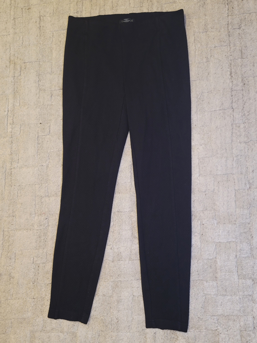 RACHEL ZOE Rayon Blend Black Stretch Pants Leggings Women's Size 6